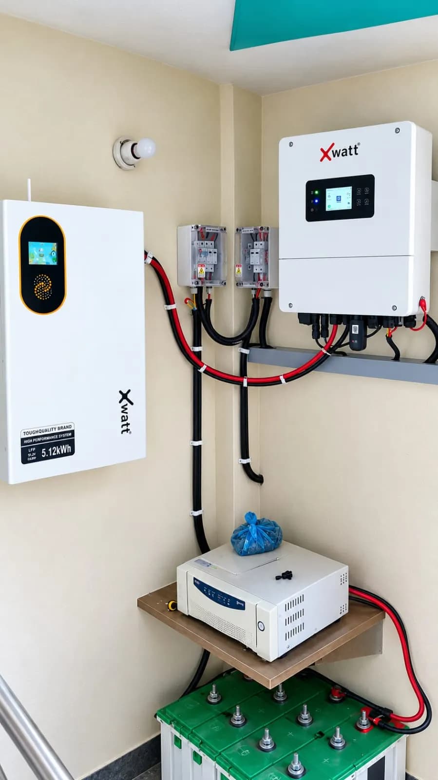 Lithium battery installations across India — Xwatt installation photo 1