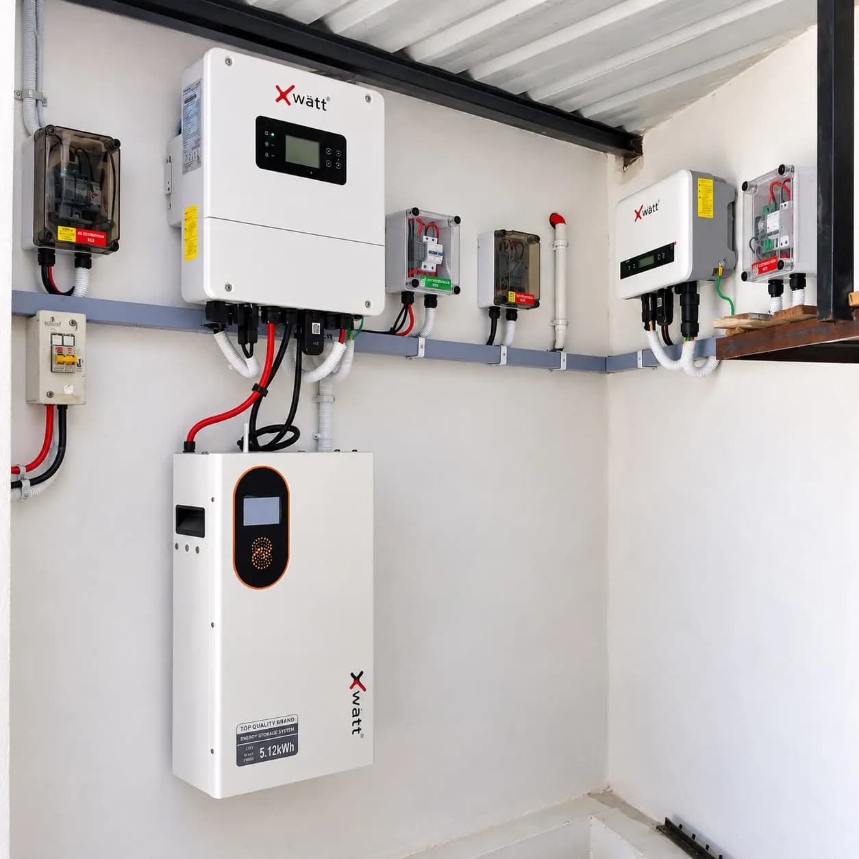 Lithium battery installations across India — Xwatt installation photo 2