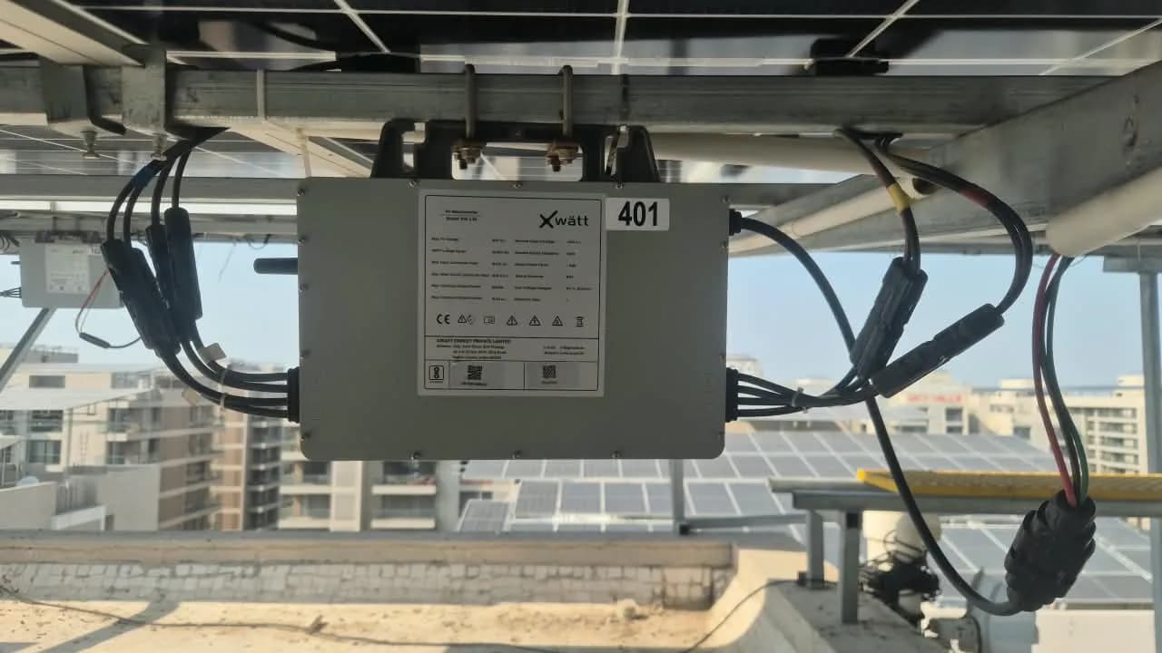 Micro inverter installations across India — Xwatt installation photo 3