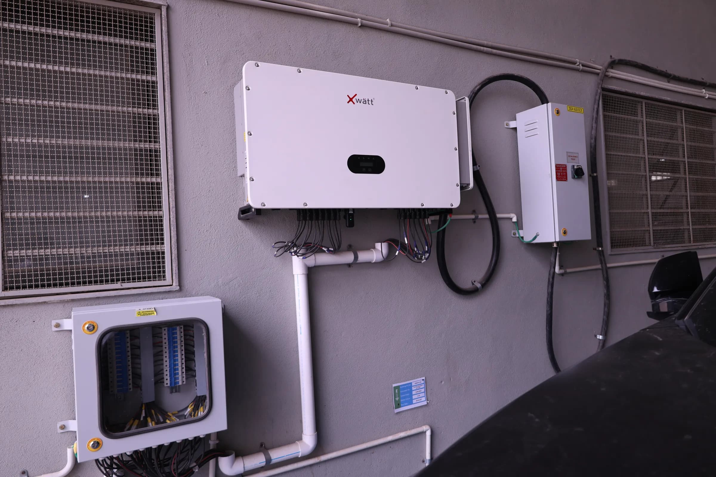 Xwatt solar installation