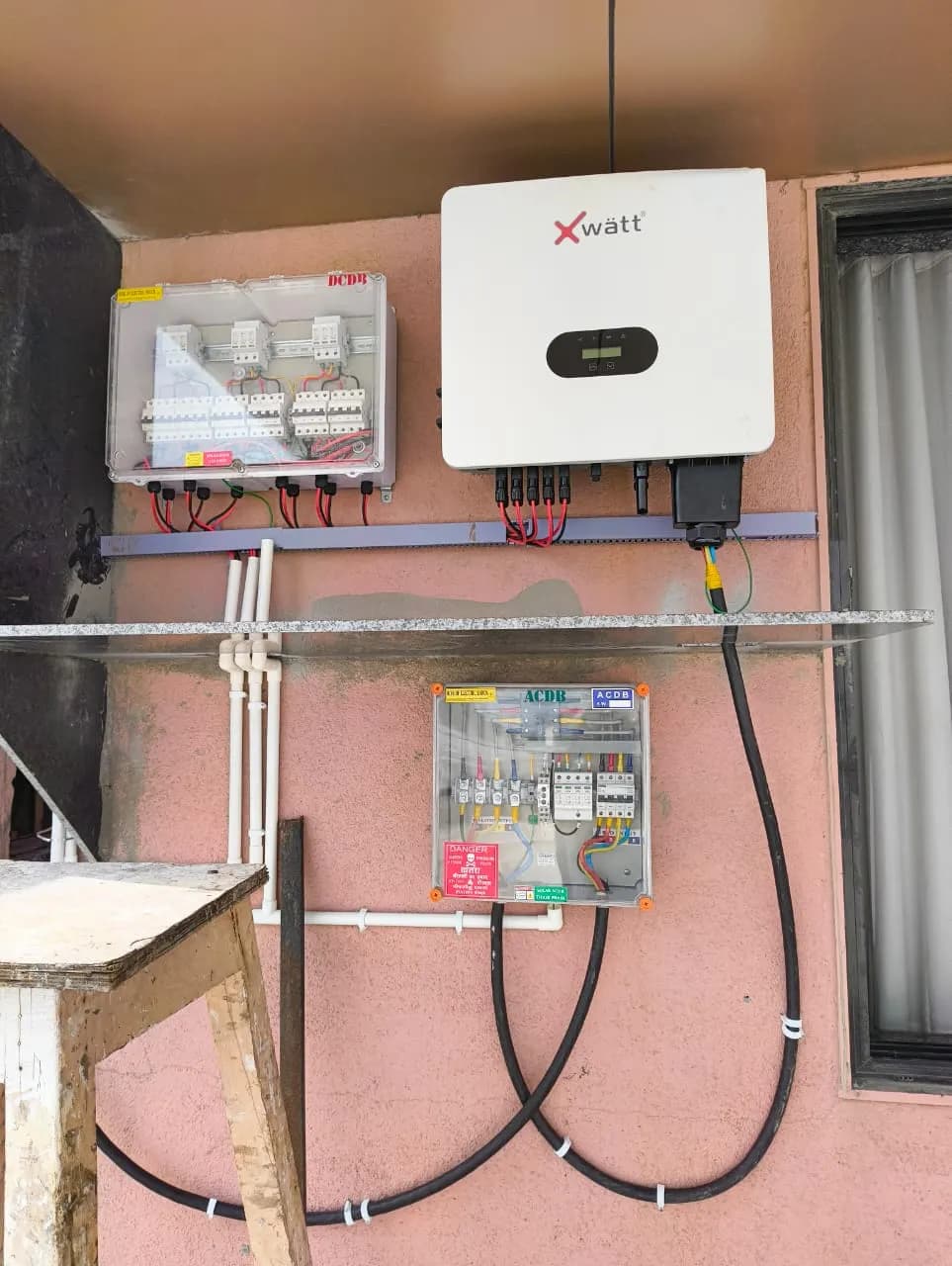 Xwatt solar installation