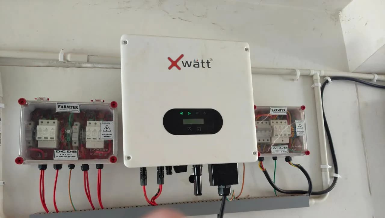 Xwatt solar installation