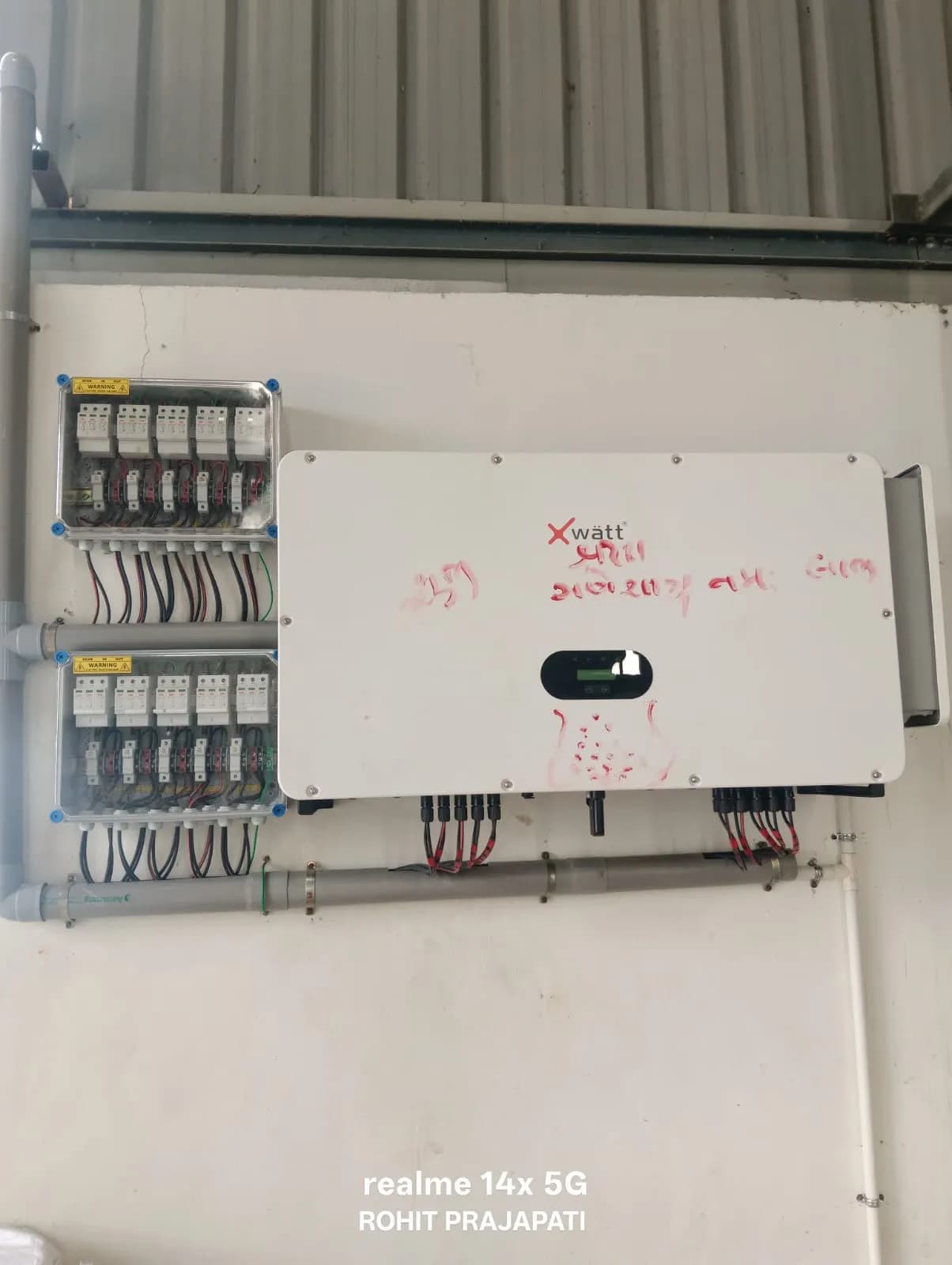 Xwatt solar installation