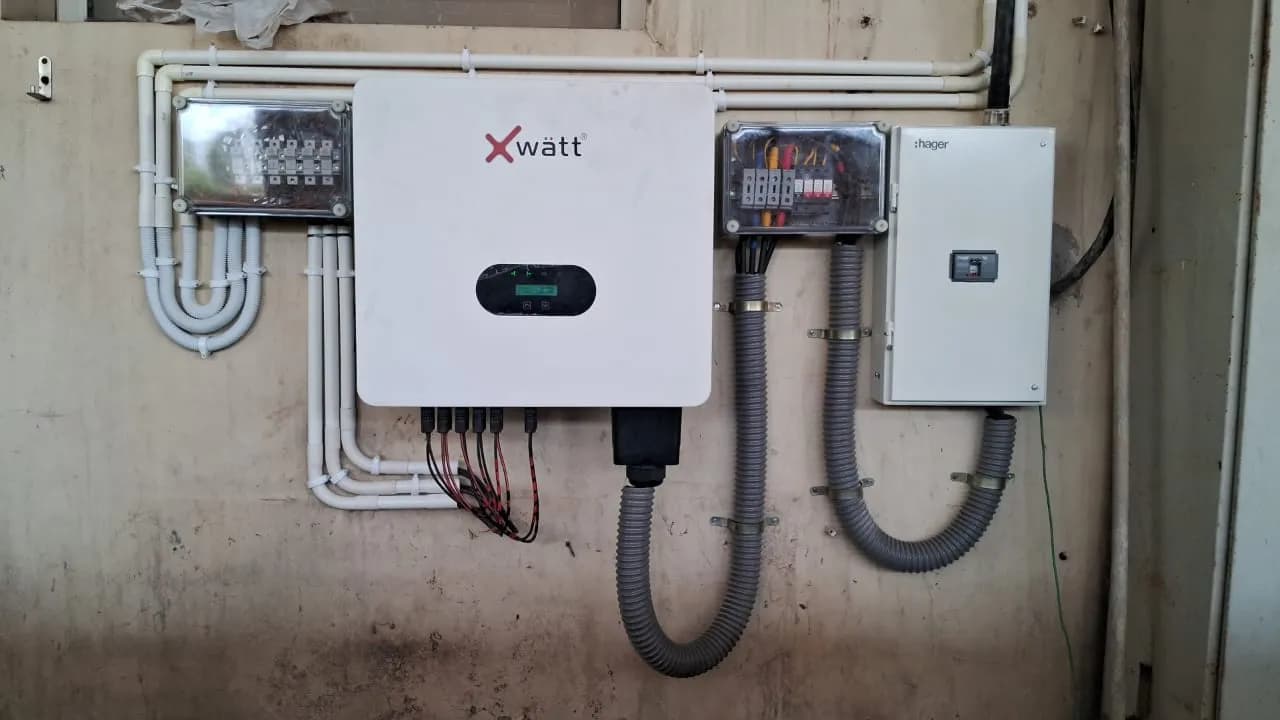 Xwatt solar installation