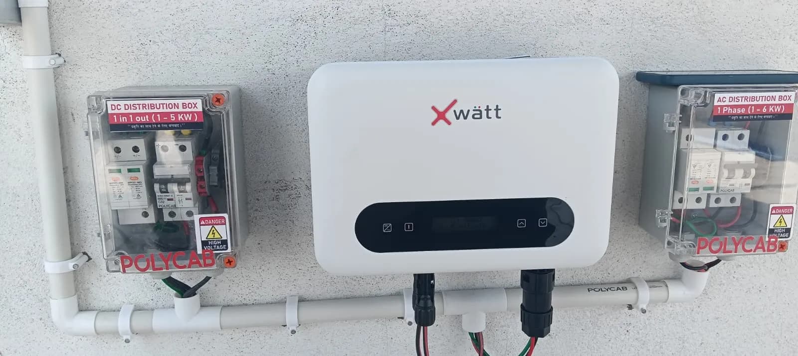 Single phase installations across India — Xwatt installation photo 3